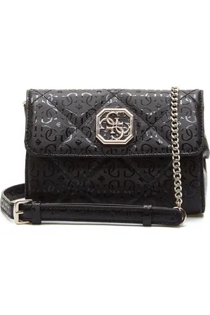Guess Dilla Dames Convertble Xbody Belt Bag - Black