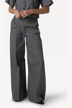 ANOTHER LABEL Moore Wide Pants Broeken Dames -