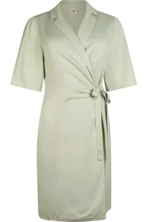 ANOTHER LABEL Milou dress sage green