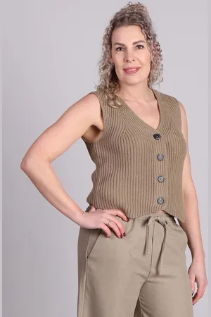 mbyM Ilina-M gilet gebreid