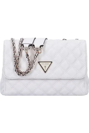 Guess Schoudertas Giully Two Compartment Convertible Flap Crème