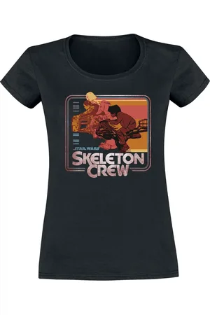 STAR WARS Skeleton Crew - Retro Riding T-shirt L Dames