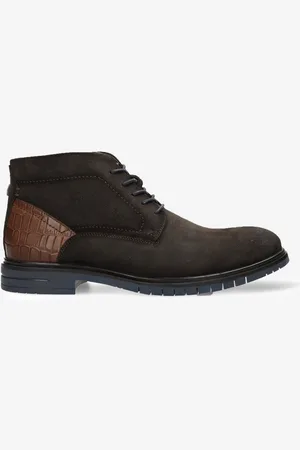 Mexx Harvey Enkellaars Donker Bruin