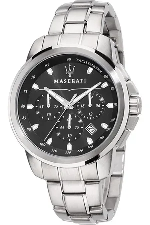 Maserati Successo - R8873621001 - horloge - metalen band - zilverkleurig -44mm