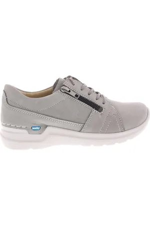 Wolky Dames Veterschoenen Feltwell Light Grey