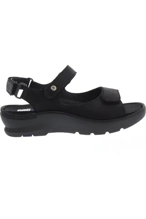 Wolky Delft Caviar Sandalen Plat -