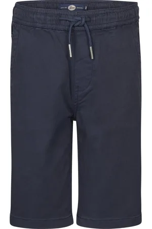 Petrol Industries Jongens Chino Short met Trekkoord Marco - Blauw