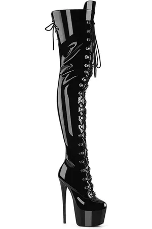 Pleaser JUBILANT-4012 Plateau overknee Laarzen - US 14 - 45 Shoes