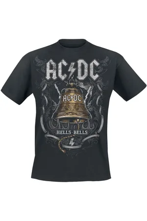 AC/DC Hells Bells T-shirt 4XL Katoen Heren - Band merch, Bands, Duurzaamheid