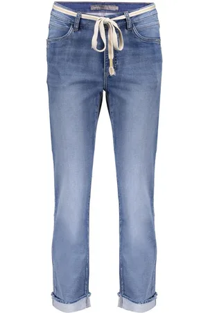 Geisha Jeans Slim Fit Jeans 51004 10 Mid Blue Denim Dames