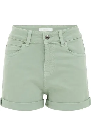 WE Fashion Dames high rise denim short