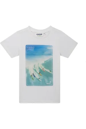 Someone T-shirt fotoprint surf -PUERTO- maat 116