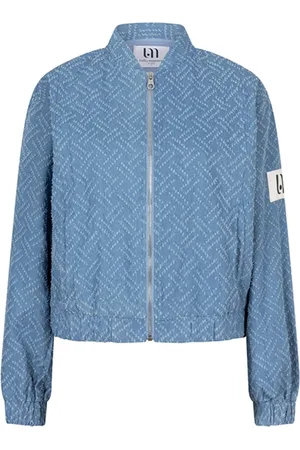 lofty manner Jas Bomber Senna Qa45 415 Denim Blue Dames