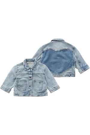 Your Wishes Denim | Heart Jacket | Spijkerjas meisjes |