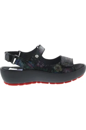 Wolky Dames Sandalen 0332545-000 Rio Flowerpoint