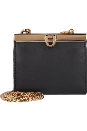 Fossil Portemonnee Schoudertas Penrose Wallet Crossbody Zwart