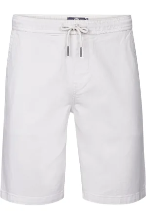 Petrol Industries Heren Chino Short met Trekkoord Parrot - Wit
