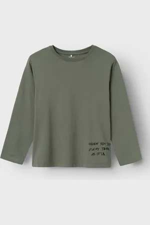 NAME IT NKMNEPANNI LS NREG TOP - Jongens - Lange mouwen shirts