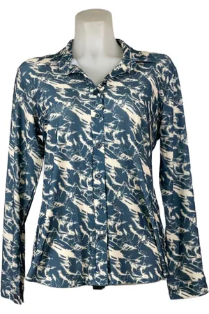 Merkloos Ann Gissy Blouse - Patroon - Licht en Kreukvrij! - In 5 maten (M)