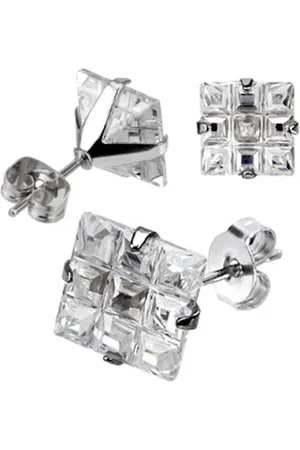 LMPiercings NL Oorbellen vierkant 5 mm