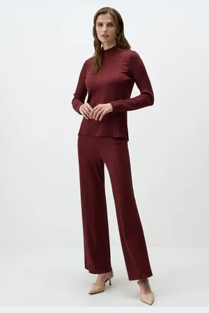Jimmy Key Uitlopende Broek Met Hoge Taille