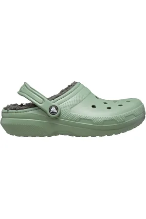 Crocs Classic Fuzz Lined Clog Instappers Senior