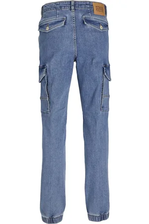 JACK & JONES Jack&Jones spijkerbroek PAUL FLAKE Blue Denim Slim Fit