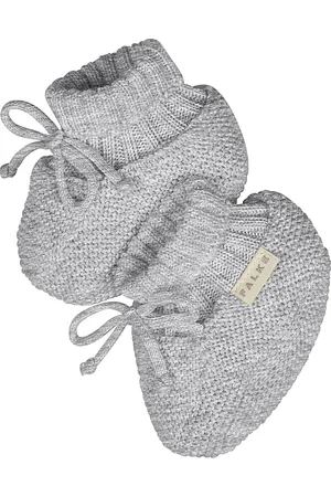 Falke Slofje Gebreid Baby 12179 3261 shark mel. 50-56