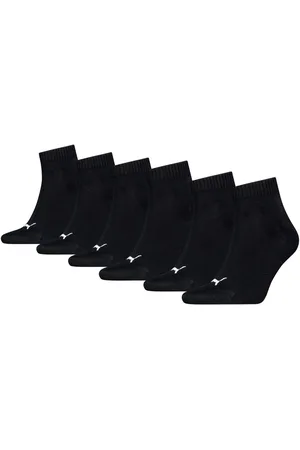 PUMA 6-paar Quarter sokken - katoen - 38
