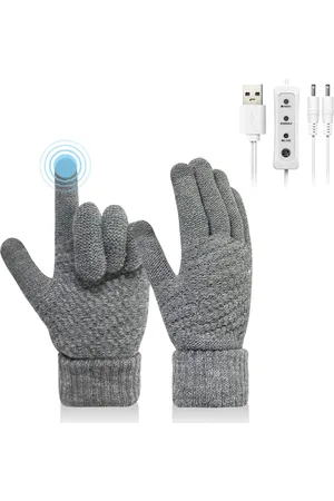 Merkloos Elysium Verwarmde Handschoenen - 3 standen – One Size – - Elektrische Dames Handschoenen - Handschoenen Winter - Handschoenen Met Verwarming - Verwarmde Wanten - Voor Dames