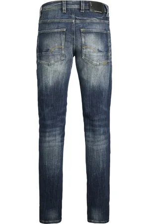 JACK & JONES Jack&Jones jongens spijkerbroek CHRISGLENN BLAIR Blue Denim Slim Fit