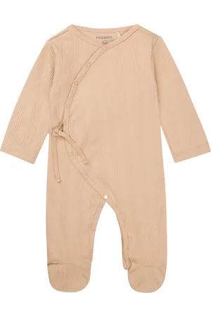 Noppies Unisex playsuit Oakton Sesame BEIGE