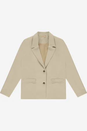 Nik & Nik Zomer blazer meisjes - taupe - Pien