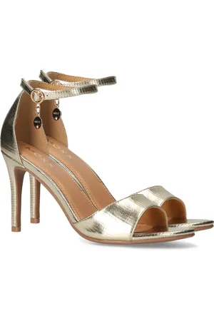Mexx Leyla Paisley Heeled Sandal Gold Dames