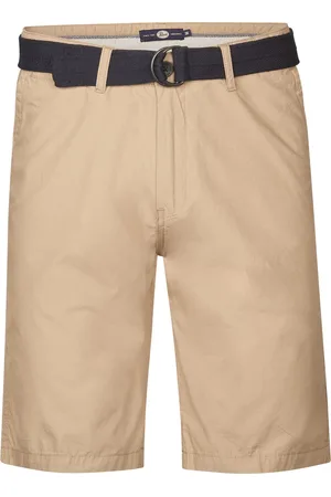 Petrol Industries Heren Chino Short met Riem Tropico -