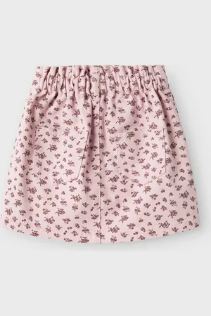 NAME IT Mini meisjes rok BITTEN Winsome Orchid AOP