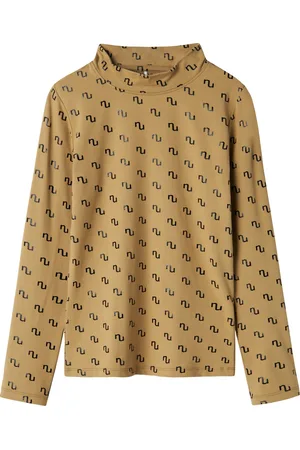 NAME IT Kids meisjes longsleeve NIKANEL Kelp Slim Fit