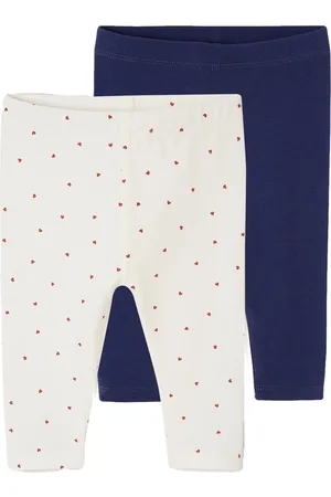 Vertbaudet Set van 2 basic babyleggings