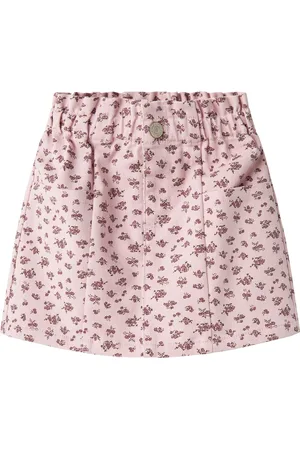 NAME IT Mini meisjes rok BITTEN Winsome Orchid AOP
