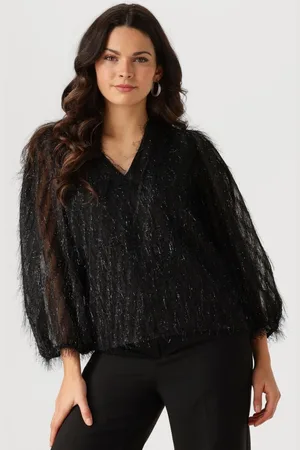 Jansen Amsterdam Ff178 Puffed 3/4 Sleeve Top Blouses Dames -