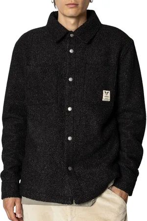 Fat Moose Ace Boucle Overshirt Heren