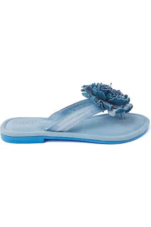 Lazamani Dames Slippers 33.517 Sky Blue