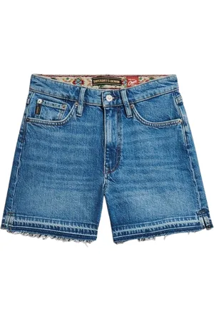 Superdry Vintage Mid Rise Cut Off Short Dames