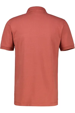 Lerros Heren Polo - 25332061 - 331 Earth Red