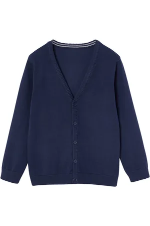 Vertbaudet Gebreid vest met V-hals BASICS