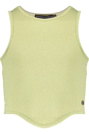 Frankie & Liberty Zomer top meisjes - pistache groen - Rosalie