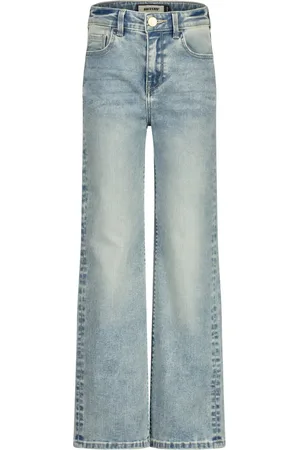 Raizzed Meisjes spijkerbroek Mississippi Light Blue Stone Wide leg