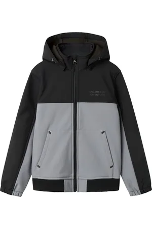 NAME IT NKMALFA08 SOFTSHELL JACKET COOL BLOCK FO - Jongens - Buitenjassen