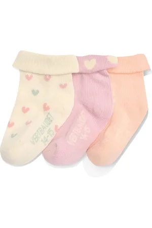 Vertbaudet Set van 3 paar sokken Baby love