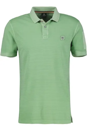 Lerros Poloshirt Poloshirt Met Tonale Strepen 2533238 612 Mannen